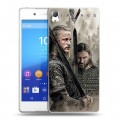 Дизайнерский пластиковый чехол для Sony Xperia Z3+ Викинги