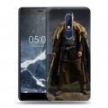 Дизайнерский пластиковый чехол для Nokia 5.1 Викинги