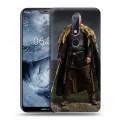 Дизайнерский пластиковый чехол для Nokia 6.1 Plus Викинги