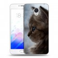 Дизайнерский пластиковый чехол для Meizu M3E Котята