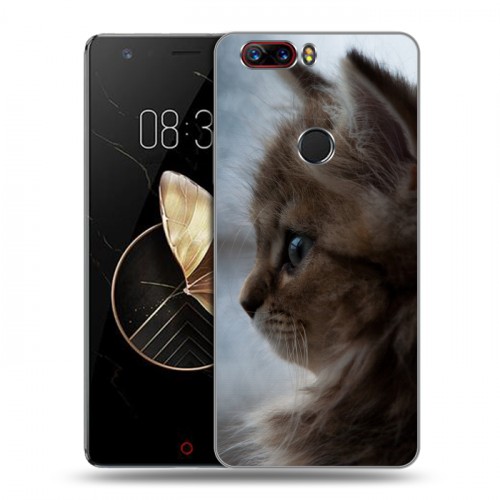 Дизайнерский пластиковый чехол для ZTE Nubia Z17 Котята