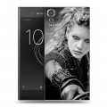 Дизайнерский пластиковый чехол для Sony Xperia XZs Викинги