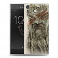 Дизайнерский пластиковый чехол для Sony Xperia XZs Викинги