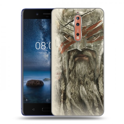 Дизайнерский пластиковый чехол для Nokia 8 Викинги