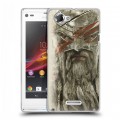 Дизайнерский пластиковый чехол для Sony Xperia L Викинги