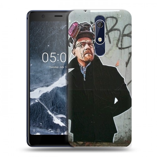 Дизайнерский пластиковый чехол для Nokia 5.1 Во все тяжкие