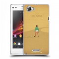 Дизайнерский пластиковый чехол для Sony Xperia L Во все тяжкие