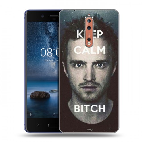 Дизайнерский пластиковый чехол для Nokia 8 Во все тяжкие