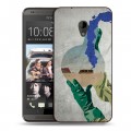 Дизайнерский пластиковый чехол для HTC Desire 700 Во все тяжкие