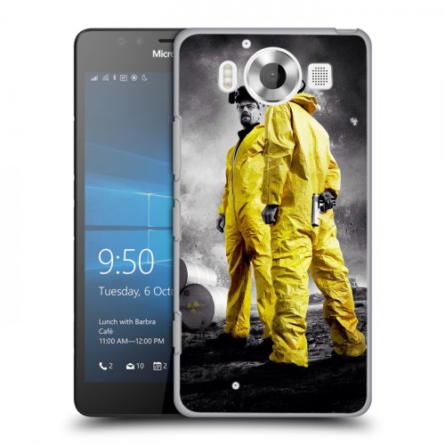 Дизайнерский пластиковый чехол для Microsoft Lumia 950 Во все тяжкие