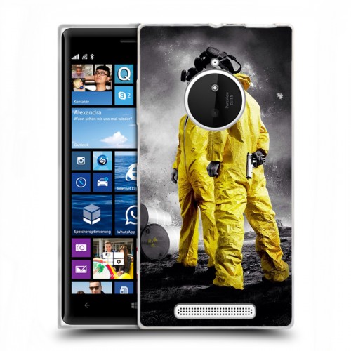 Дизайнерский пластиковый чехол для Nokia Lumia 830 Во все тяжкие
