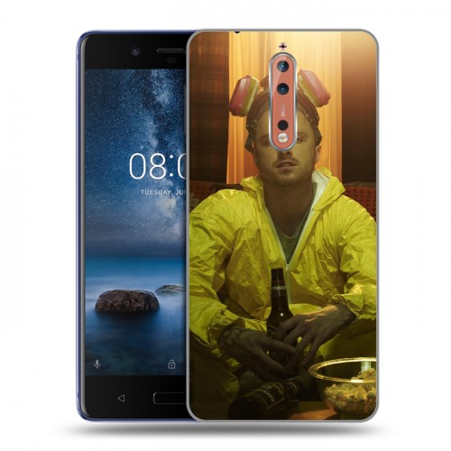 Дизайнерский пластиковый чехол для Nokia 8 Во все тяжкие