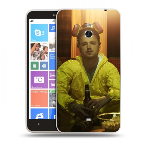 Дизайнерский пластиковый чехол для Nokia Lumia 1320 Во все тяжкие