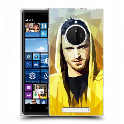 Дизайнерский пластиковый чехол для Nokia Lumia 830 Во все тяжкие
