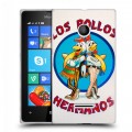 Дизайнерский пластиковый чехол для Microsoft Lumia 435 Во все тяжкие
