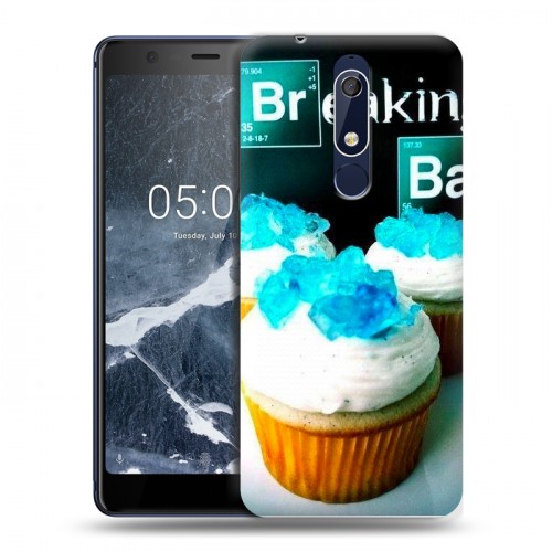 Дизайнерский пластиковый чехол для Nokia 5.1 Во все тяжкие