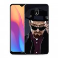 Дизайнерский силиконовый с усиленными углами чехол для Xiaomi RedMi 8A Во все тяжкие