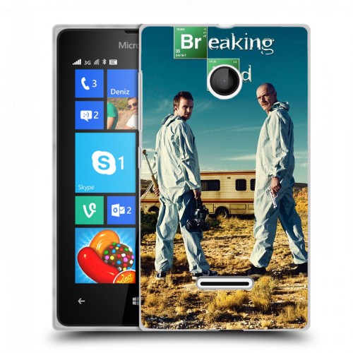 Дизайнерский пластиковый чехол для Microsoft Lumia 435 Во все тяжкие