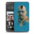 Дизайнерский пластиковый чехол для HTC Desire 700 Во все тяжкие