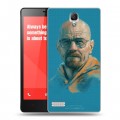 Дизайнерский пластиковый чехол для Xiaomi RedMi Note Во все тяжкие