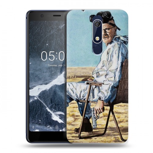 Дизайнерский пластиковый чехол для Nokia 5.1 Во все тяжкие