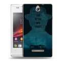 Дизайнерский пластиковый чехол для Sony Xperia E Во все тяжкие