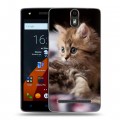 Дизайнерский силиконовый чехол для Wileyfox Storm Котята