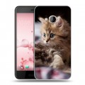 Дизайнерский силиконовый чехол для HTC U Play Котята