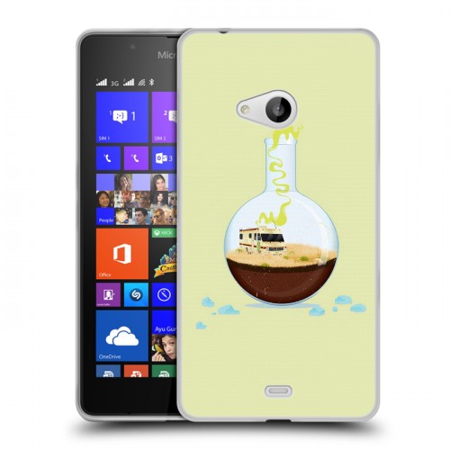 Дизайнерский пластиковый чехол для Microsoft Lumia 540 Во все тяжкие