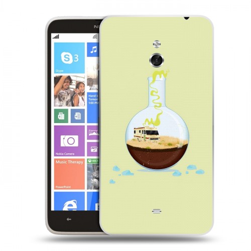 Дизайнерский пластиковый чехол для Nokia Lumia 1320 Во все тяжкие