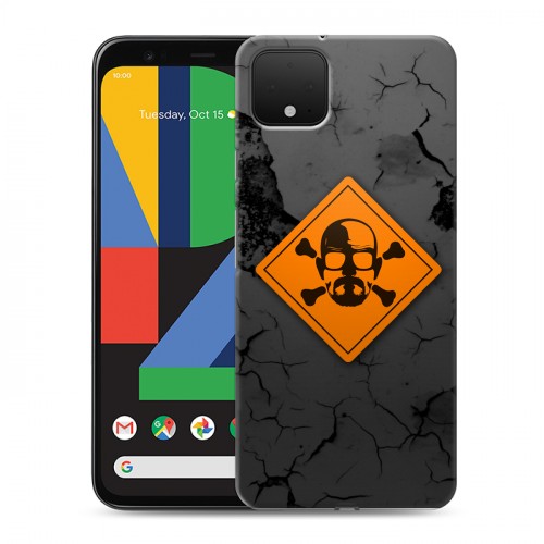 Дизайнерский пластиковый чехол для Google Pixel 4 Во все тяжкие