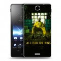 Дизайнерский пластиковый чехол для Sony Xperia TX Во все тяжкие