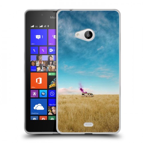 Дизайнерский пластиковый чехол для Microsoft Lumia 540 Во все тяжкие