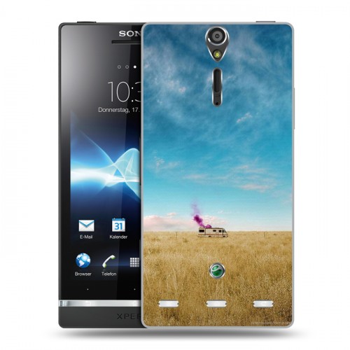 Дизайнерский пластиковый чехол для Sony Xperia S Во все тяжкие