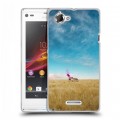 Дизайнерский пластиковый чехол для Sony Xperia L Во все тяжкие