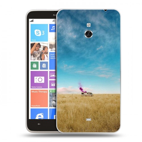 Дизайнерский пластиковый чехол для Nokia Lumia 1320 Во все тяжкие