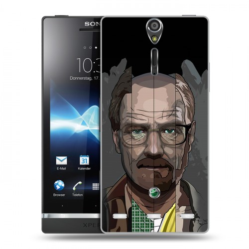 Дизайнерский пластиковый чехол для Sony Xperia S Во все тяжкие