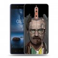 Дизайнерский пластиковый чехол для Nokia 8 Во все тяжкие