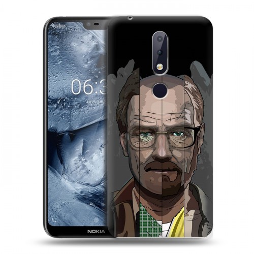 Дизайнерский пластиковый чехол для Nokia 6.1 Plus Во все тяжкие