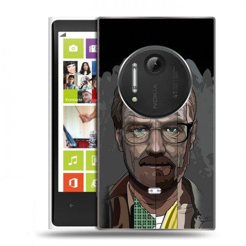 Дизайнерский пластиковый чехол для Nokia Lumia 1020 Во все тяжкие