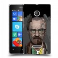 Дизайнерский пластиковый чехол для Microsoft Lumia 435 Во все тяжкие