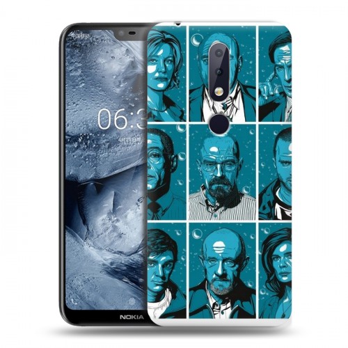 Дизайнерский пластиковый чехол для Nokia 6.1 Plus Во все тяжкие