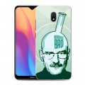 Дизайнерский силиконовый с усиленными углами чехол для Xiaomi RedMi 8A Во все тяжкие