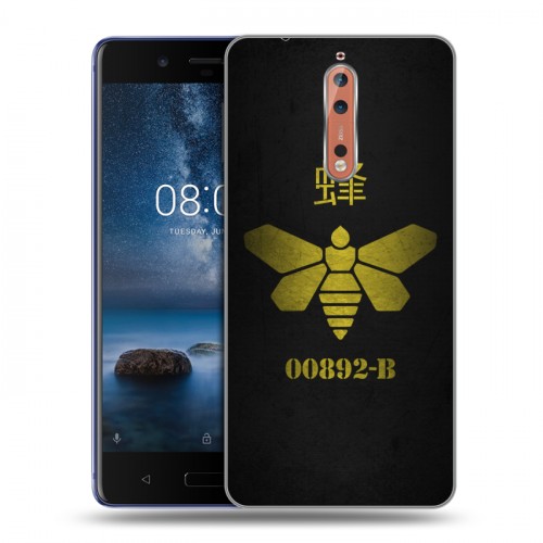 Дизайнерский пластиковый чехол для Nokia 8 Во все тяжкие