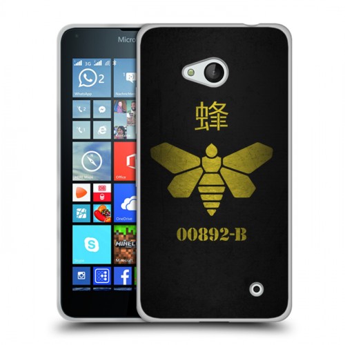 Дизайнерский пластиковый чехол для Microsoft Lumia 640 Во все тяжкие