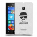 Дизайнерский пластиковый чехол для Microsoft Lumia 435 Во все тяжкие