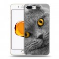 Дизайнерский силиконовый чехол для Iphone 7 Plus / 8 Plus Кошки