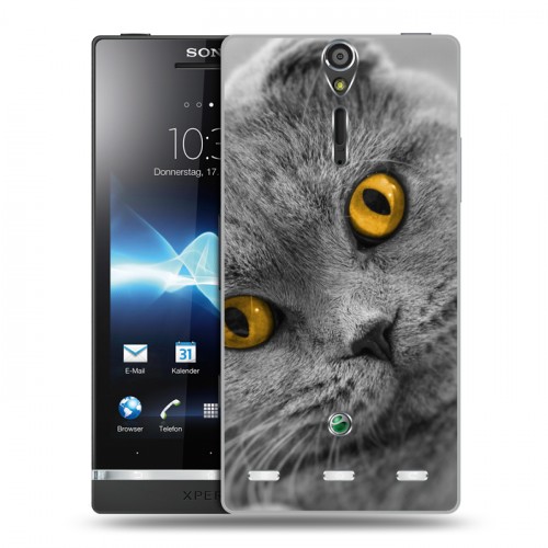 Дизайнерский пластиковый чехол для Sony Xperia S Кошки