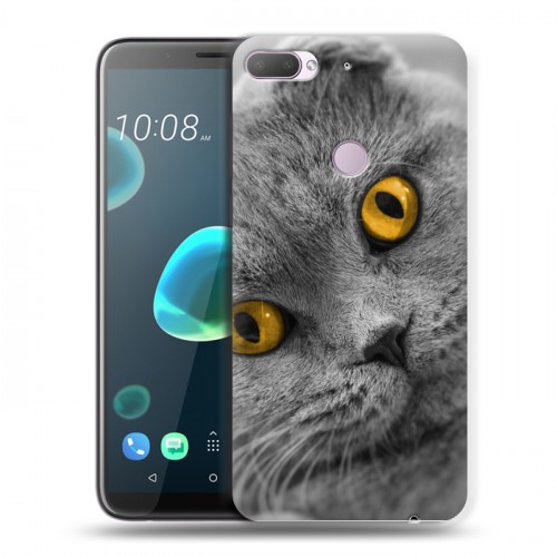 Дизайнерский силиконовый чехол для HTC Desire 12 Plus Кошки