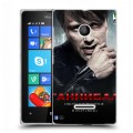 Дизайнерский пластиковый чехол для Microsoft Lumia 435 Ганнибал